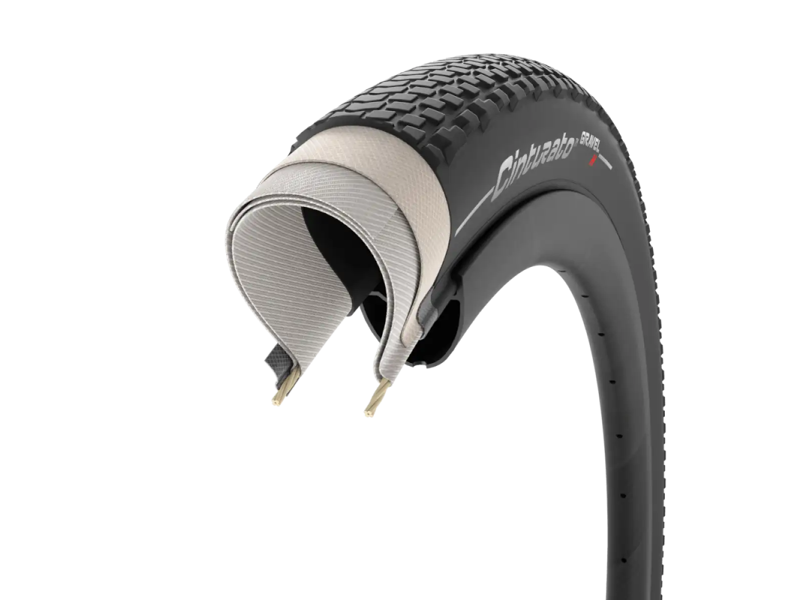 Pirelli Cinturato™ Gravel H TLR 45-584 Schotterreifen Kevlar Schwarz