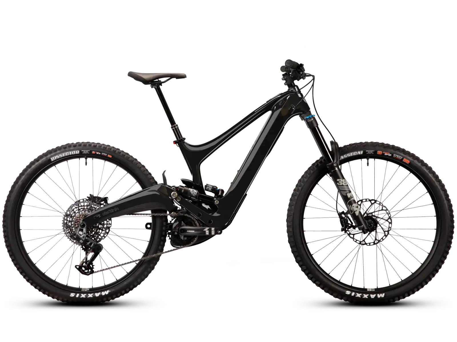 Ibis Oso GX T-Type vollgefedertes Elektrofahrrad Smokey Black