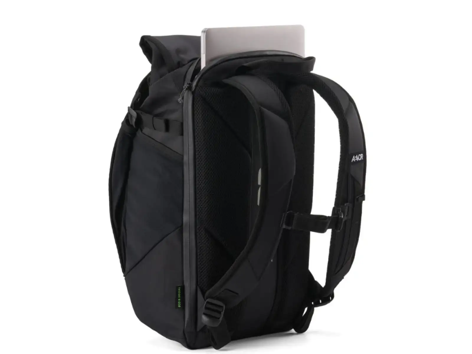 Aevor Roll Pack 2.0 Rucksack Proof Black