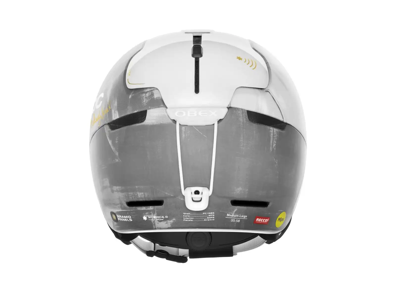 POC Obex BC MIPS Hedvig Wessel Ed. Skihelm Stetind Grey