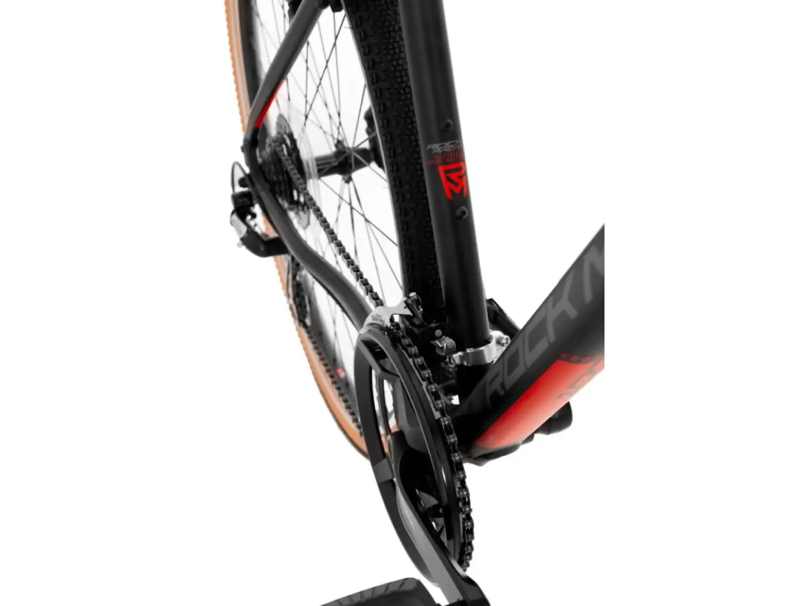 Rock Machine CrossRide 100 matt schwarz/dunkelgrau/ziegelrot Trekkingrad AUSSTELLUNGSMODELL