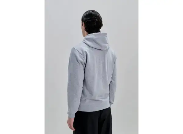 POC Zip Hoodie Kapuzen-Sweatjacke mit Reißverschluss Grey Melange