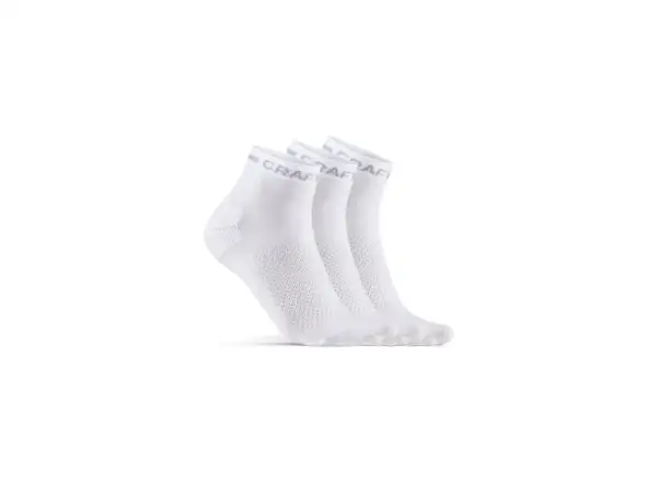 Craft Core Dry Mid 3er-Pack Socken weiß