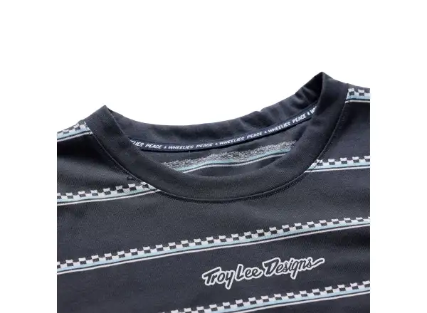 Troy Lee Designs Skyline Ride Herren-Trikot Kurzarm Checked Out Carbon