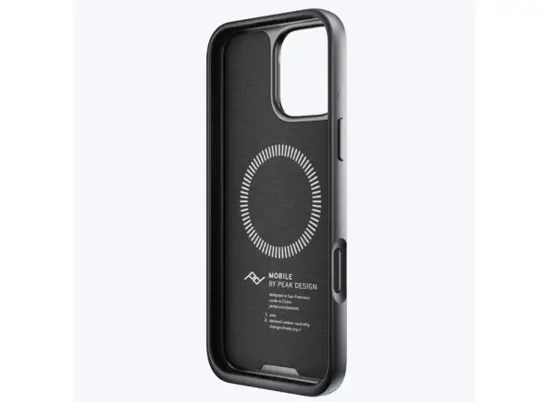 Peak Design Mobile Everyday Fabric Case iPhone 16 Pro Max Handyhülle Charcoal