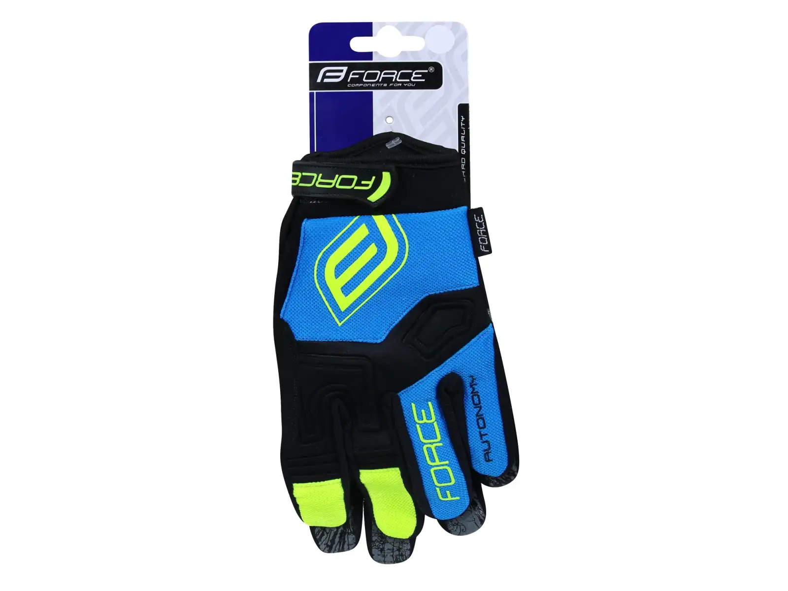 Force MTB Autonomy Handschuhe Sommer Blau