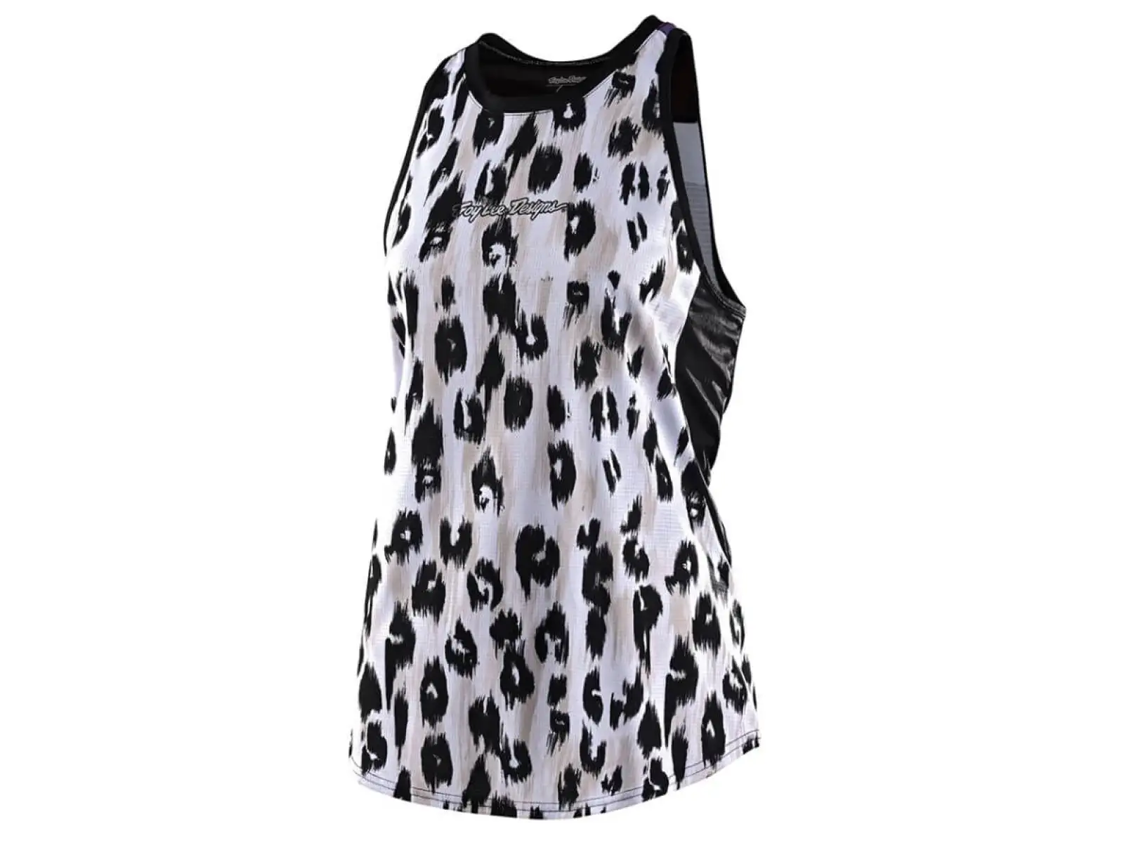 Troy Lee Designs Luxe Damenärmelloses Shirt Wild Cat weiß