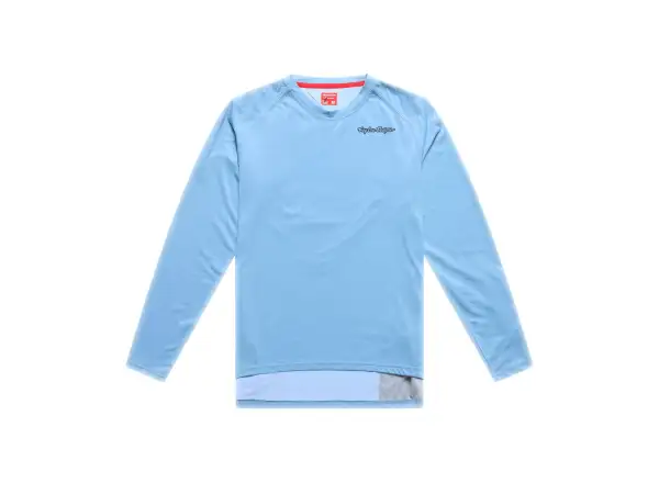 Troy Lee Designs Lilium Pro Damen-Trikot mit langen Ärmeln Dawn Blue