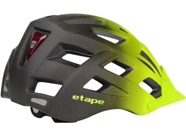 Etape Virt Light Fahrradhelm gelb/mattschwarz