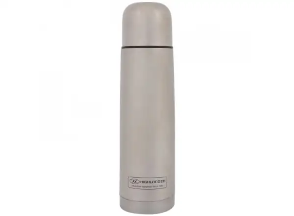 Highlander Duro Flask Thermosflasche 500 ml Silber