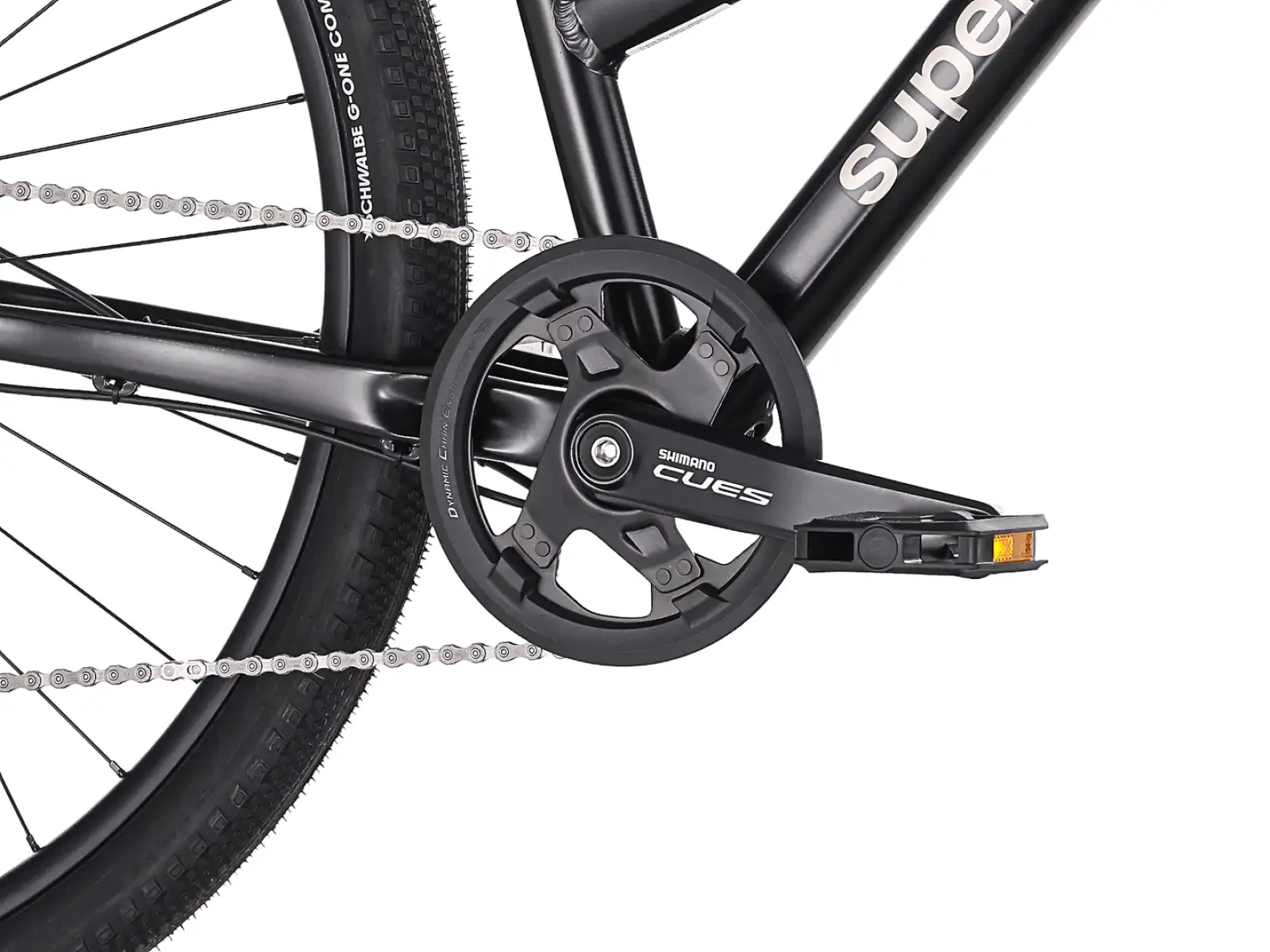 Superior Blox 6.4 MS Stadtfahrrad mattschwarz
