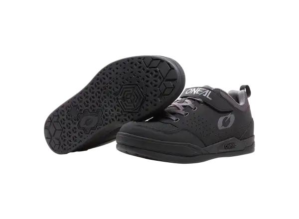 ONeal Flow SPD V.22 MTB Herren-Fahrradschuhe Schwarz/Grau
