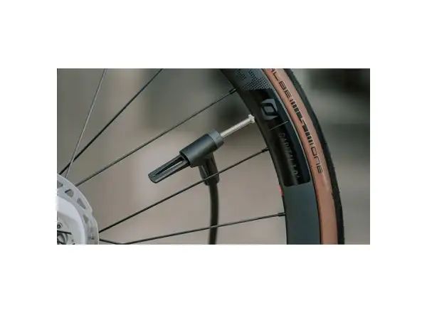 Topeak JoeBlow Roadie EX Werkstattpumpe Schwarz/Blau