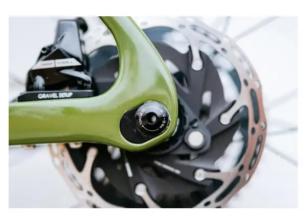 Cervélo Rouvida Force XPLR AXS 1 Straßenelektrofahrrad Expedition Green