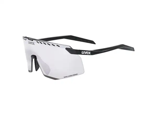 Uvex Pace Stage CV Brille Black Matt/Mir. Silver