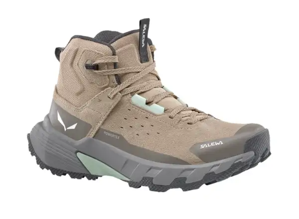 Salewa Pedroc 2 Leather Mid PTX Damen Schuhe Quicksand/Bungee Cord