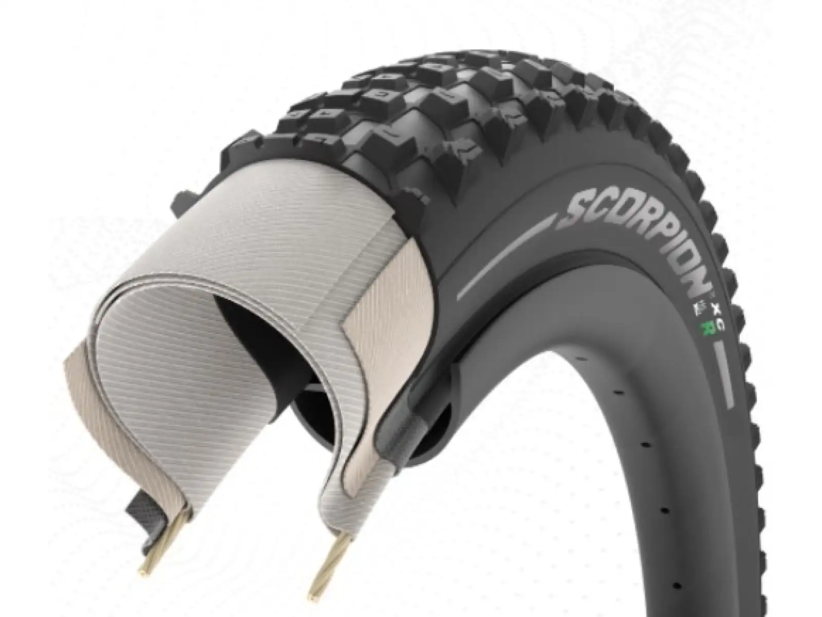 Pirelli Scorpion XC R ProWALL 29x2,2 Reifen mit Kevlar, für das Hinterrad bestimmt