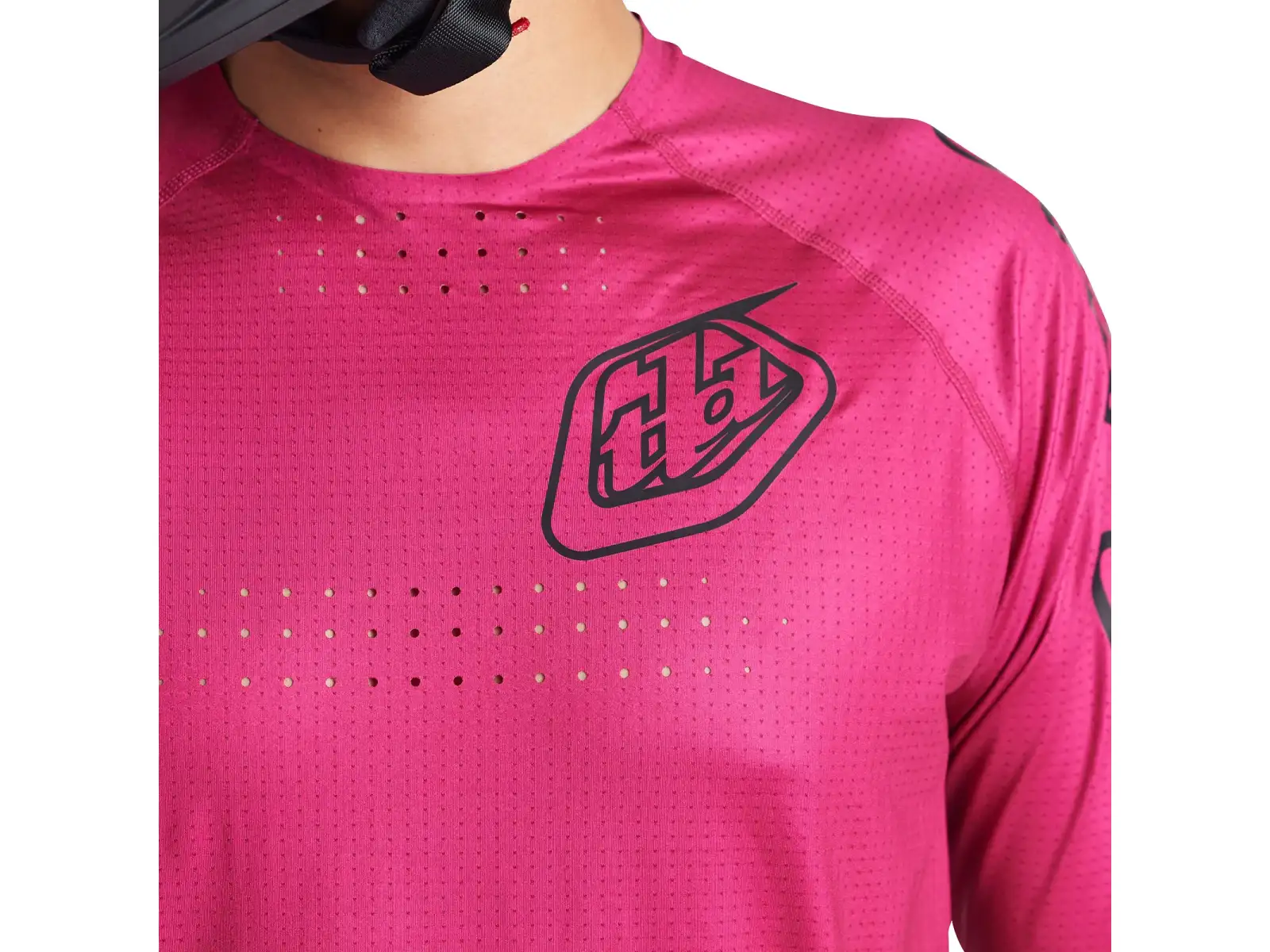 Troy Lee Designs Sprint Ultra Herrentrikot Langarm Mono Berry