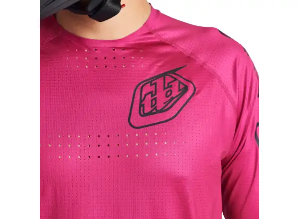Troy Lee Designs Sprint Ultra Herrentrikot Langarm Mono Berry