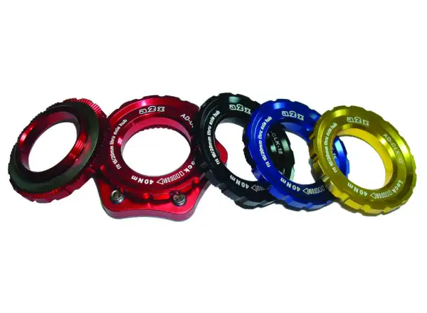 A2Z CLK Centerlock Adapter 6-Loch 15 mm Schwarz