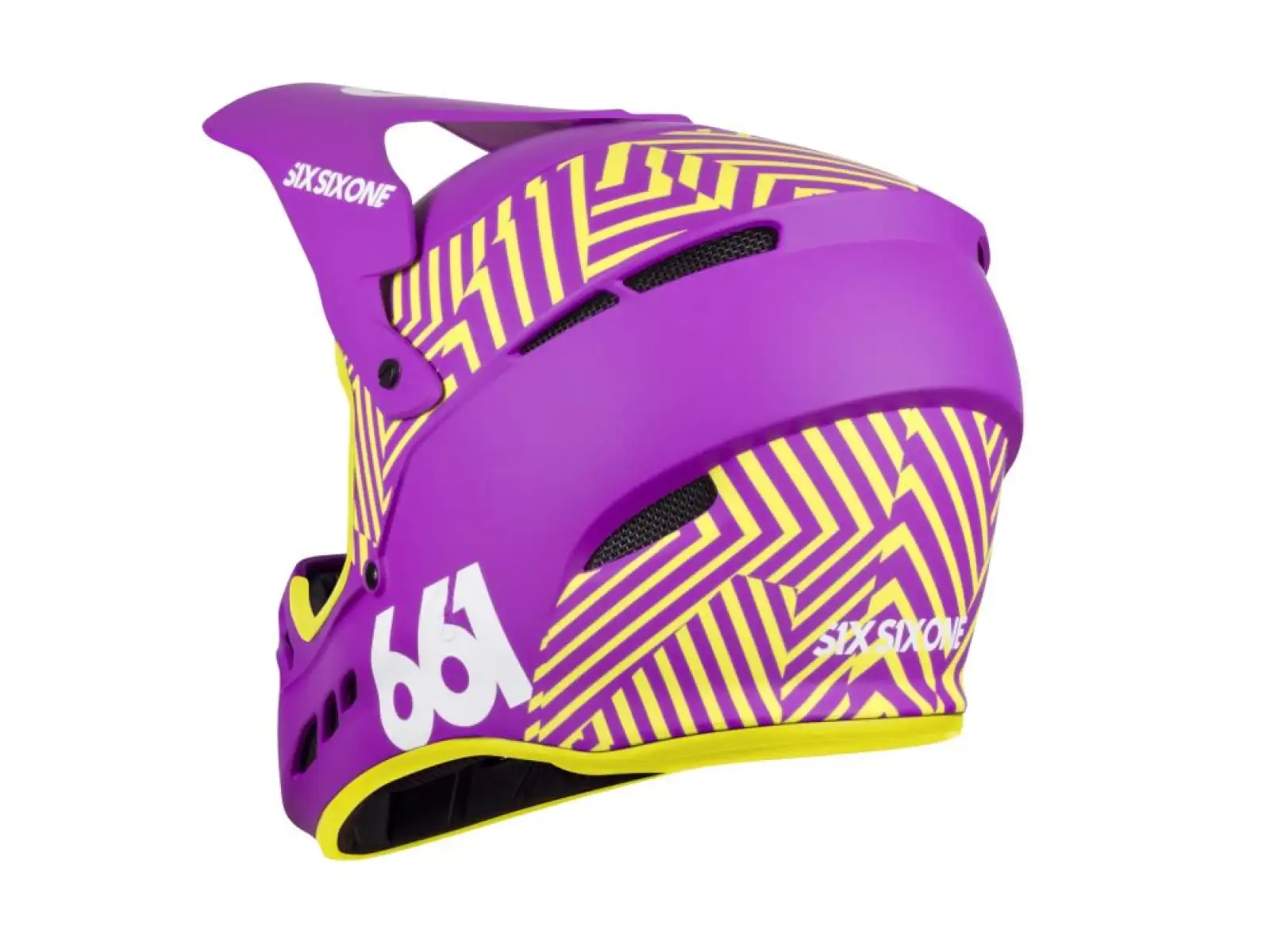 661 Reset Downhill Helm Dazzle Purple