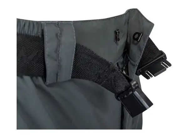 Silvini Rango Herren-MTB-Shorts in Holzkohle/Rot
