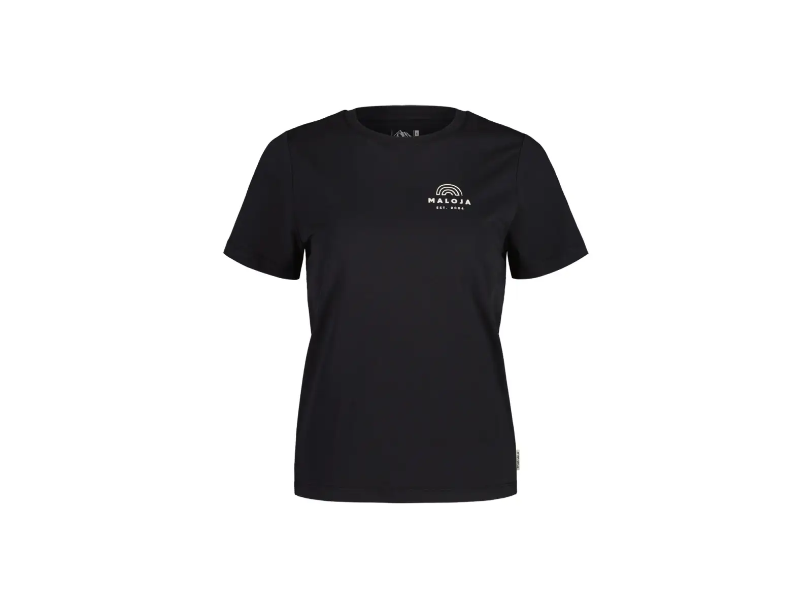Maloja KanzelM. Damen T-Shirt Kurzarm Deep Black