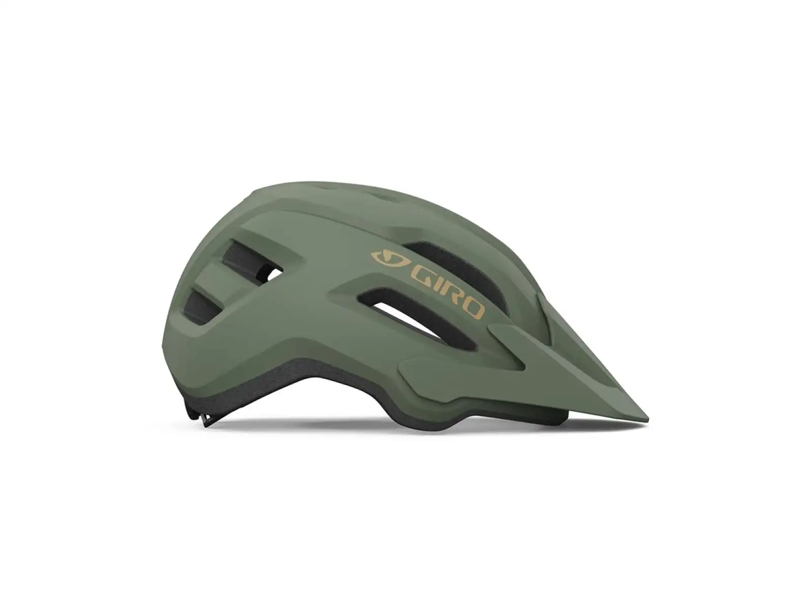 Giro Fixture II Helm Mat Hedge Green