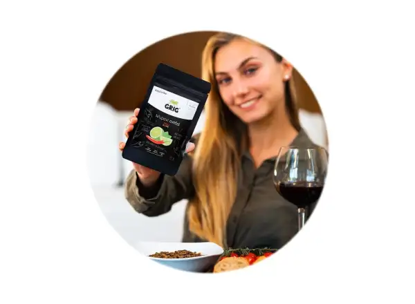 Grig knusprige Heuschrecken Chilli & Limette 20 g