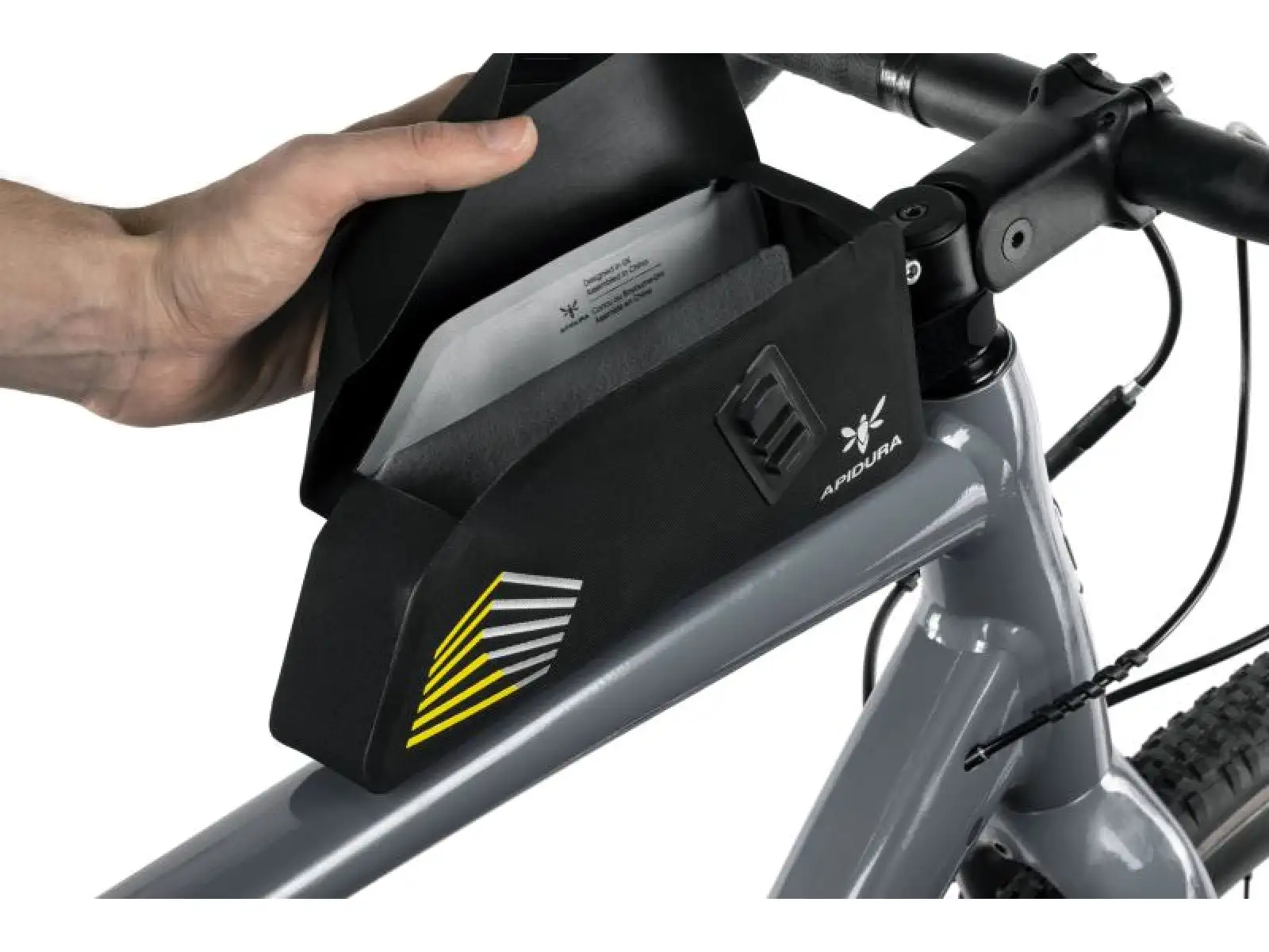 Apidura Racing Bolt-On Top Tube Pack Rahmen-Tasche 1l