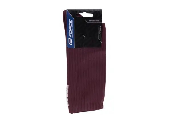 Force Longer Slim Socken - Bordeaux