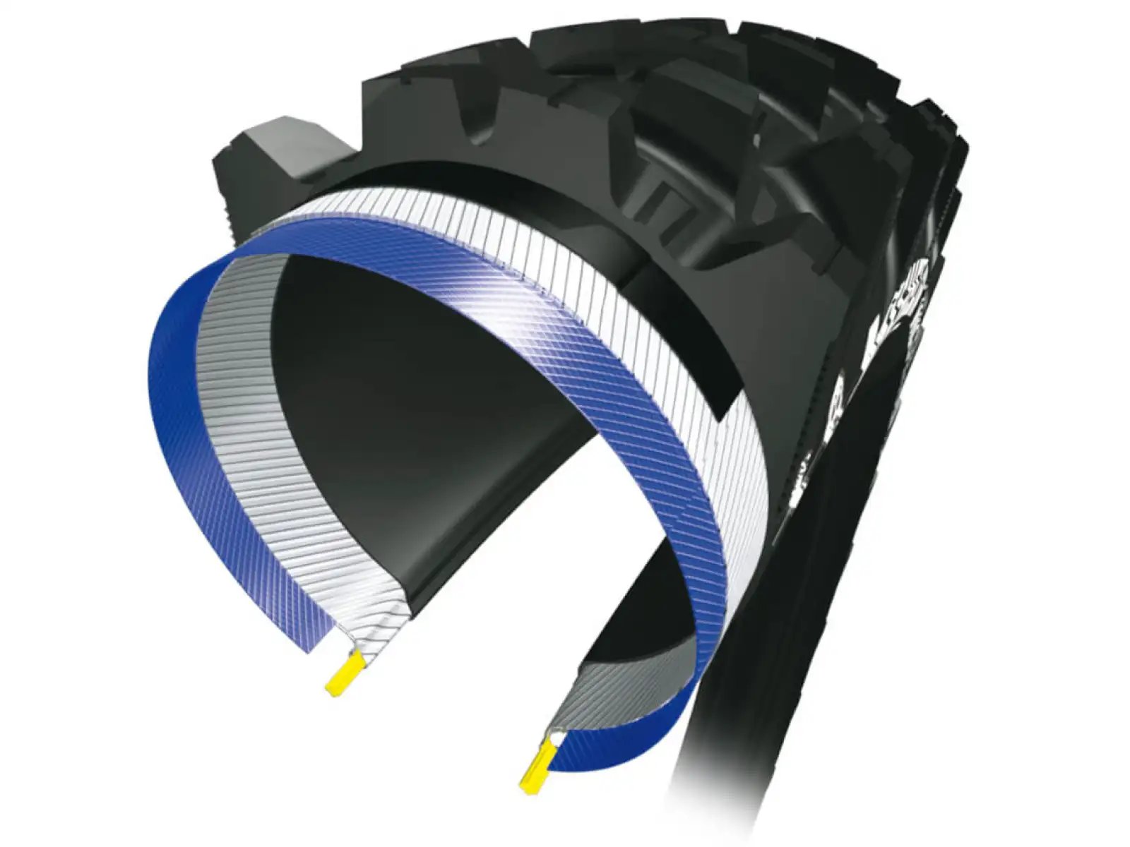Michelin E-Wild Front E-GUM-X TS TLR 27,5x2,80" MTB Reifen Kevlar schwarz