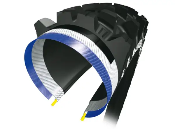 Michelin E-Wild Front E-GUM-X TS TLR 27,5x2,80" MTB Reifen Kevlar schwarz
