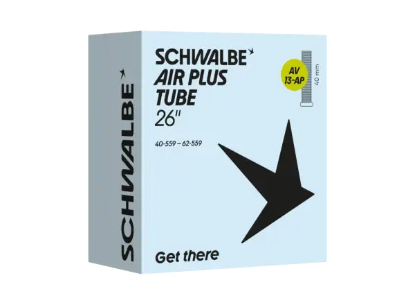 Schwalbe AIR PLUS 26" Schlauch 40-62/559 AV13-AP 40mm