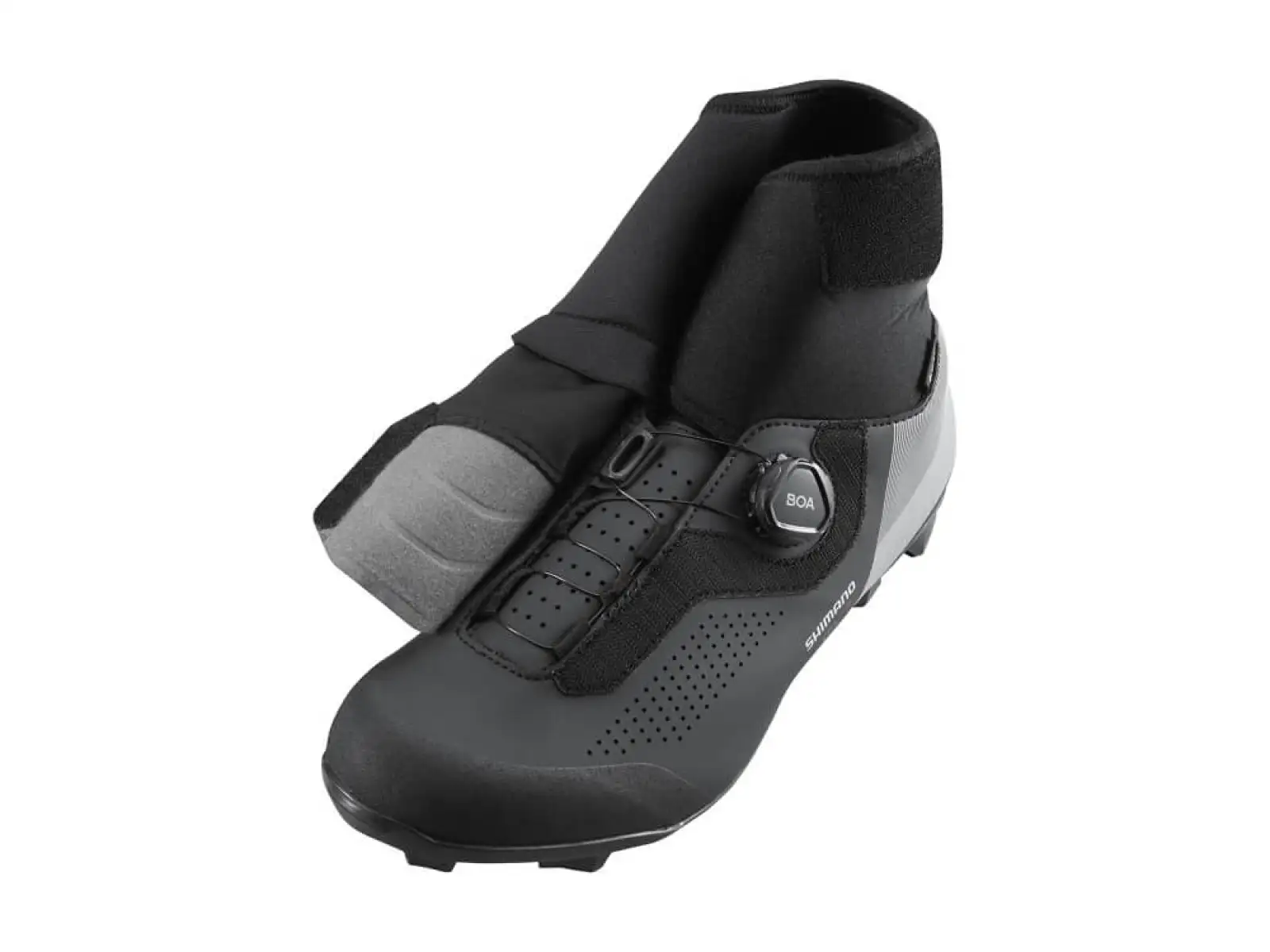 Shimano SH-MW702 Herren MTB-Winterschuhe Schwarz