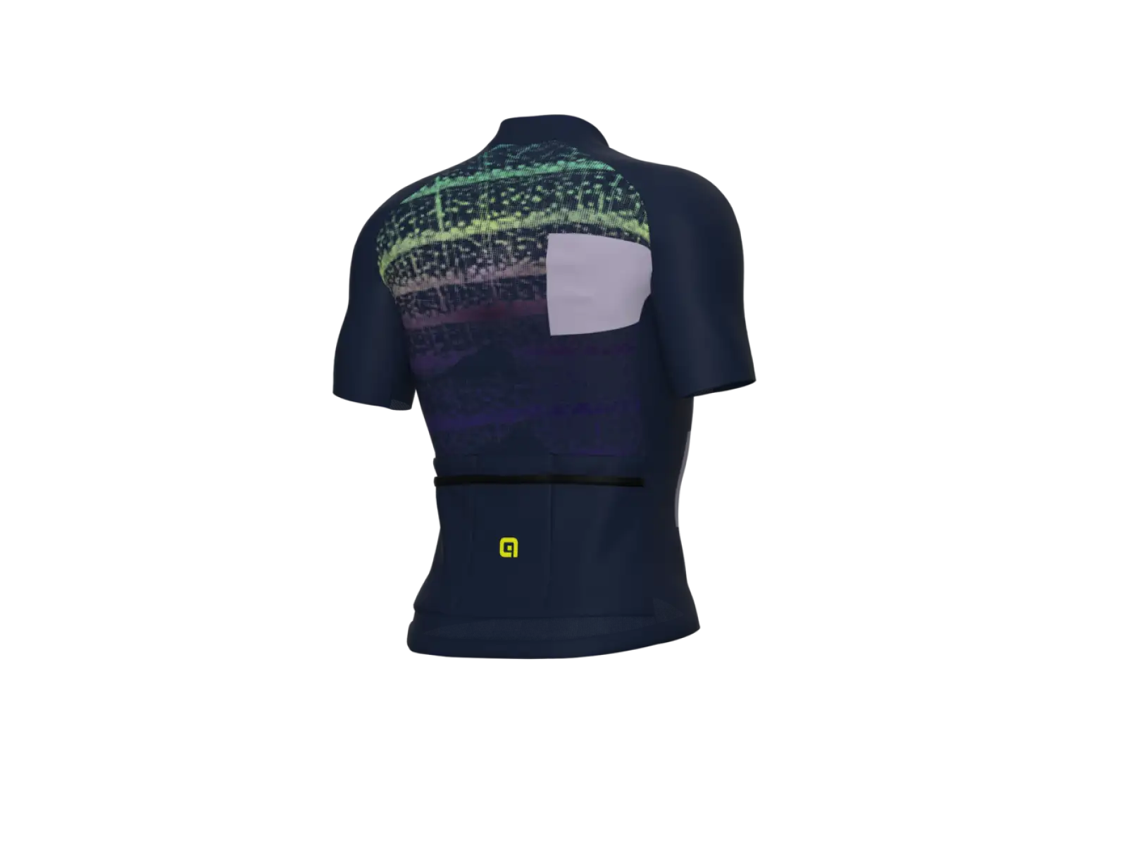 Alé Off Road Gravel Herren-Fahrradtrikot Kurzarm Blau