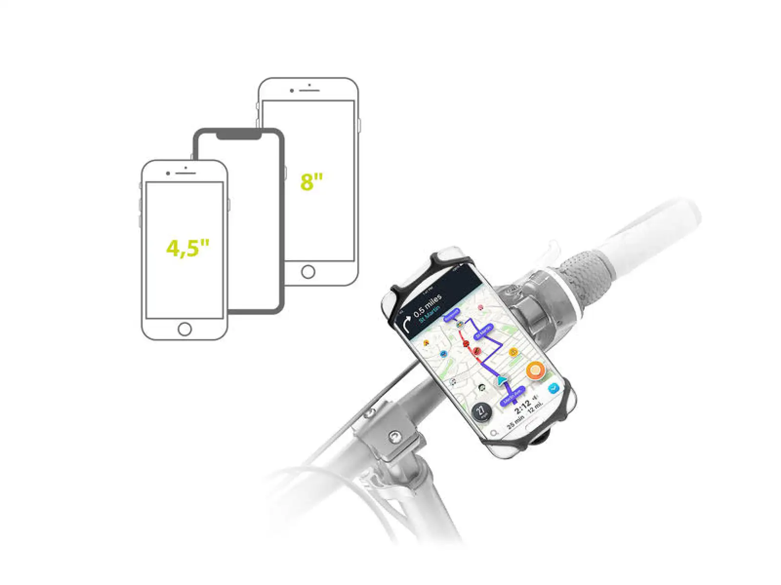 ONE Touch 5.0 Handyhalterung für Lenker