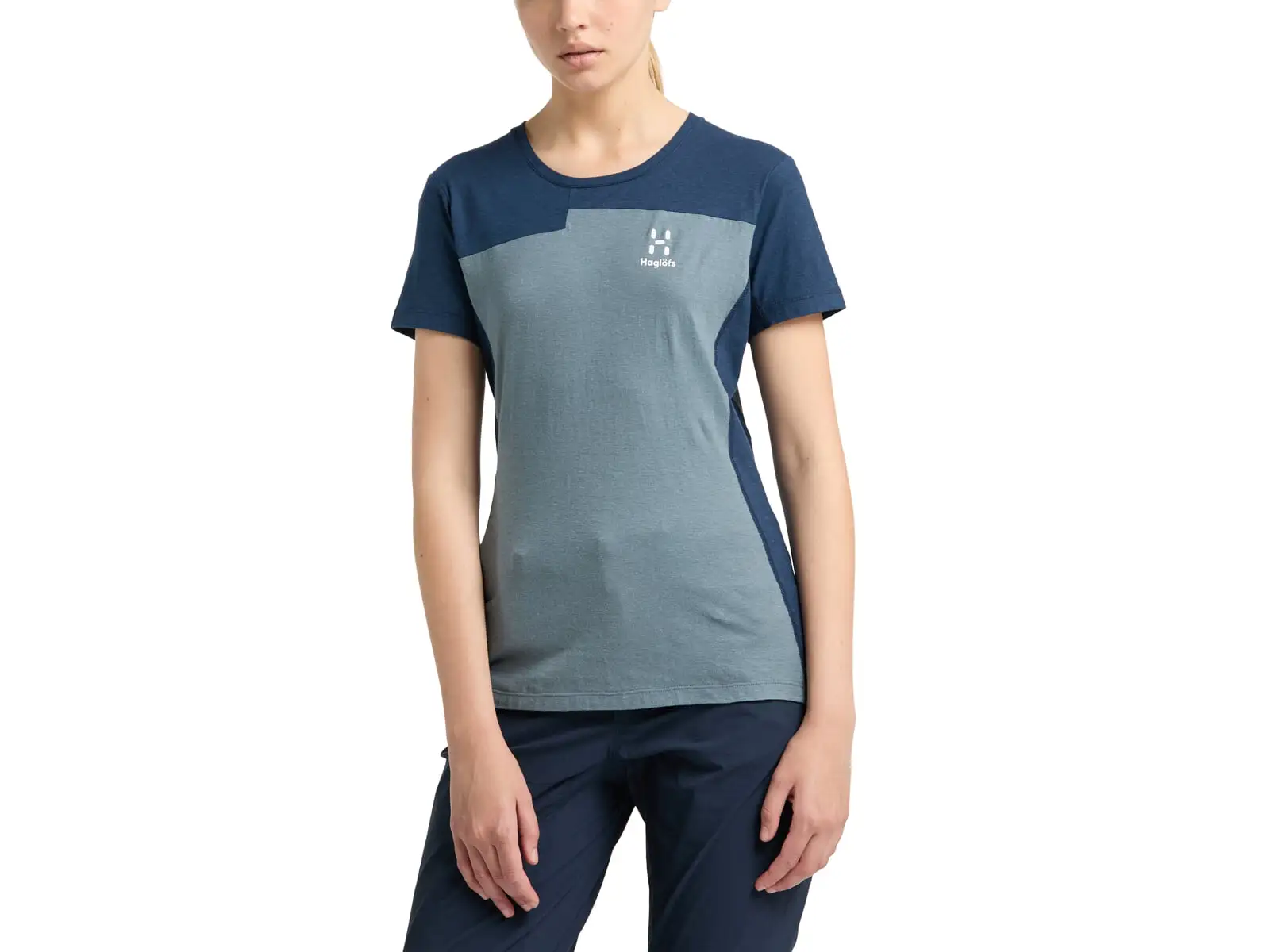 Haglöfs ROC Grip Damen T-Shirt modrá