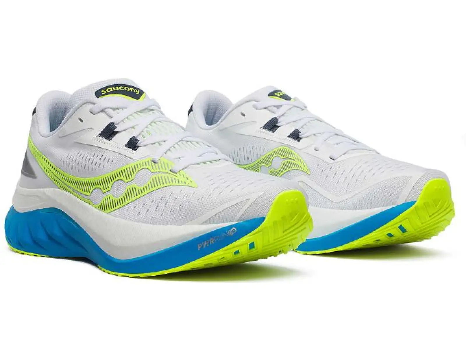 Saucony Endorphin Speed 4 Herrenschuhe Weiß/Viziblau