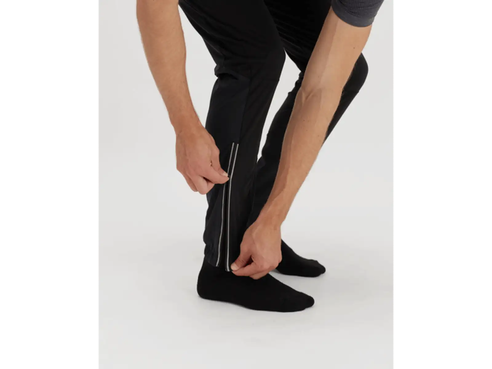 Silvini Alzaro Herrenhose mit Latz Schwarz/Wolke