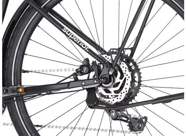 Superior Blox 6.4 T MS Stadtfahrrad mattschwarz