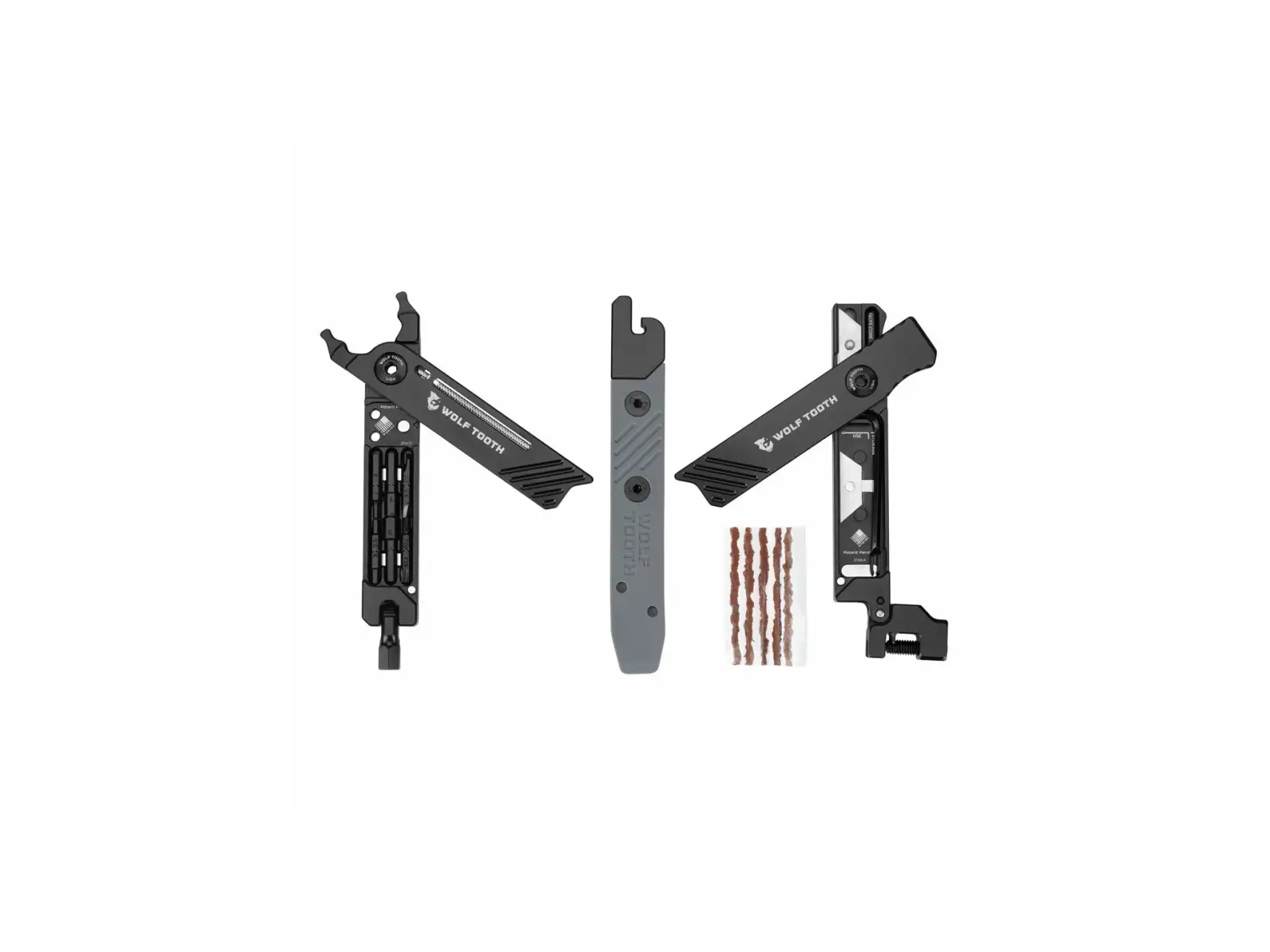Wolf Tooth 8-BIT Kit One dreiteiliges Werkzeug