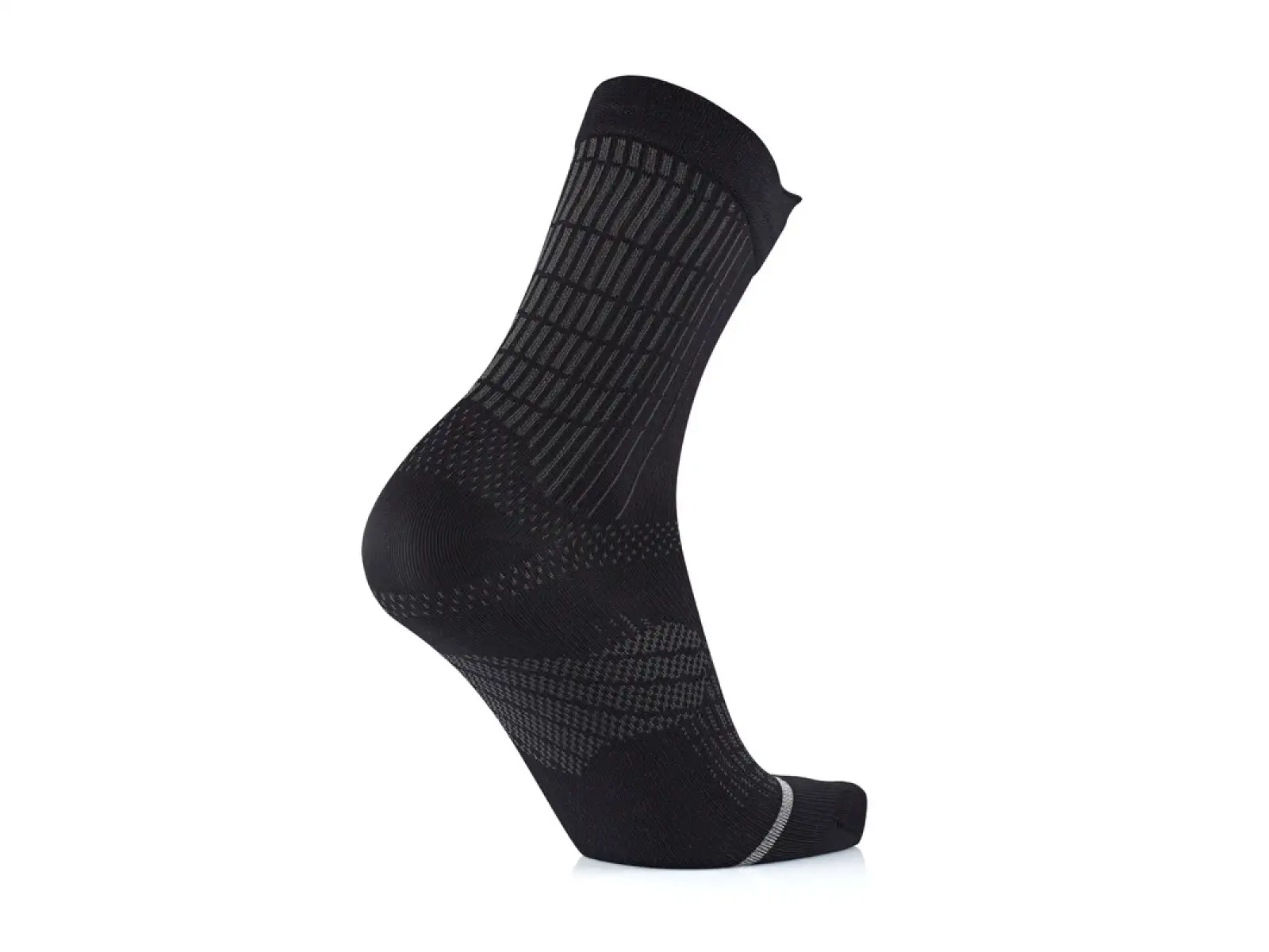 Sidas Run Anatomic Crew Laufsocken schwarz