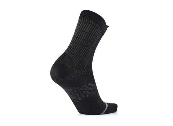 Sidas Run Anatomic Crew Laufsocken schwarz