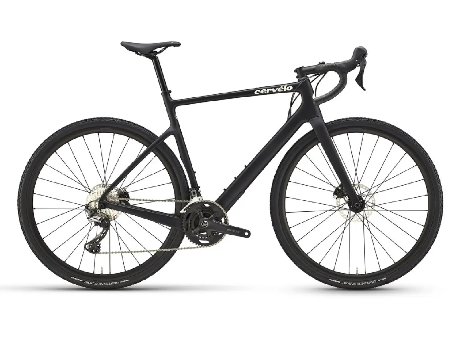 Cervélo Aspero GRX RX600 Rennrad Schwarz