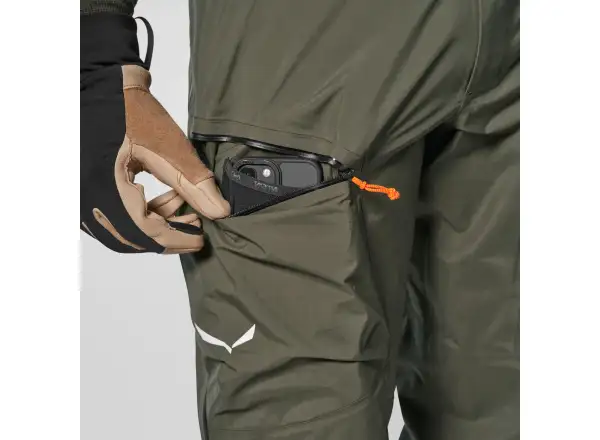 Salewa Sella 3L Powertex Herren Hose Dark Olive