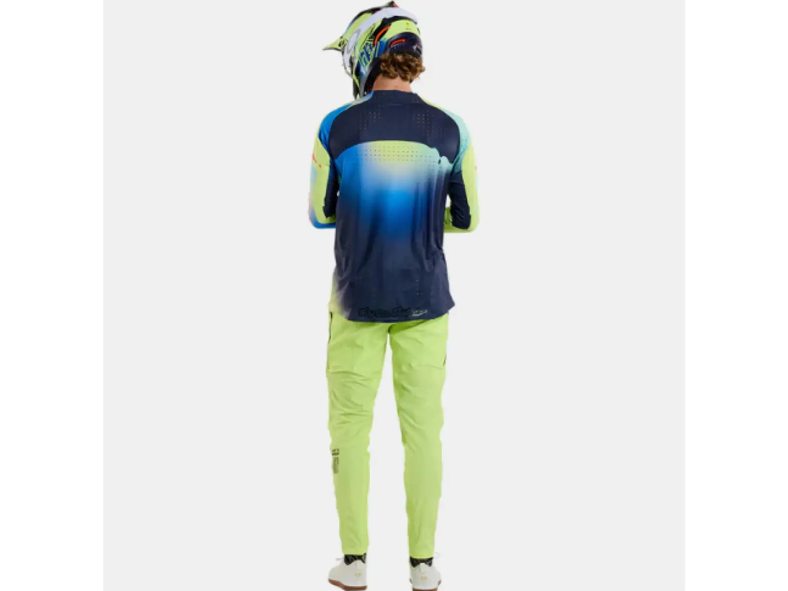 Troy Lee Designs Sprint Ultra Drip Herren Trikot Langarm Glo Yellow