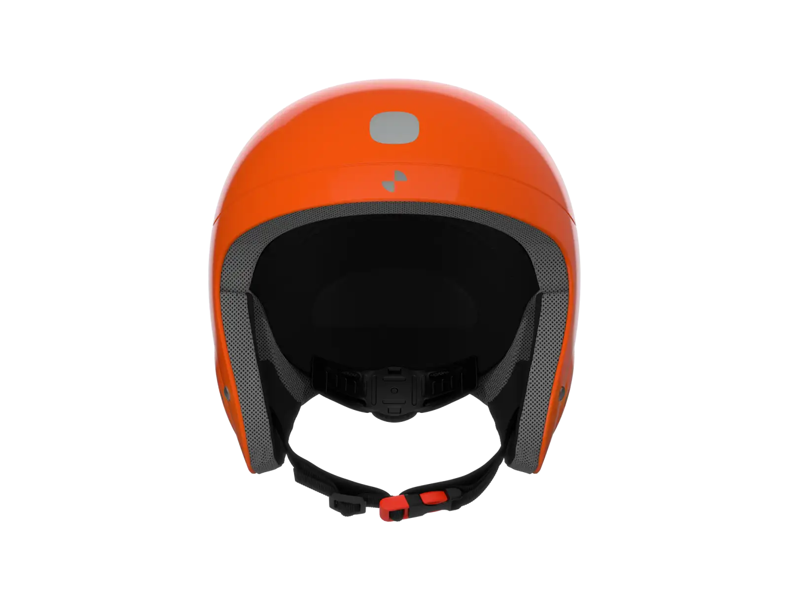 POC POCito Skull Kinder Skihelm fluoreszierendes Orange, verstellbar, Einheitsgröße.