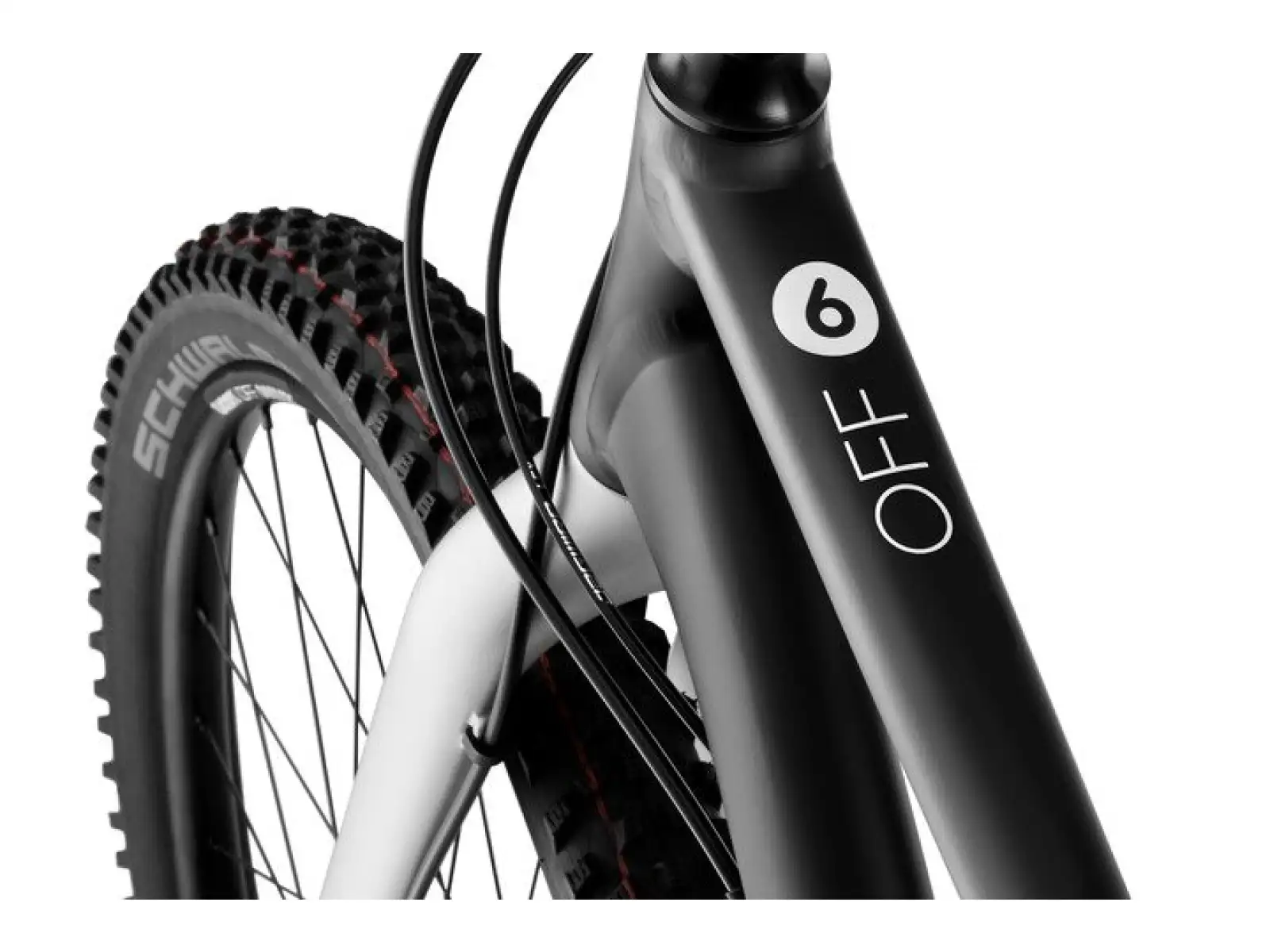Woom 6 OFF Black 26" Kinderfahrrad