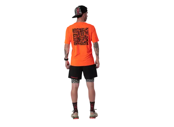 Dynafit Trail Herren Laufshirt Kurzarm Ultra Orange